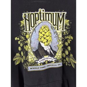 Sierra Nevada Brewing Co. Hoptimum‎ Beer Graphic Hoodie Black Mens XL
